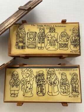 Thomas Pacconi A Christmas Carol, The Night Before Christmas 11 pcs. Ornaments